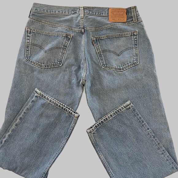 Vintage Levis 501 Jeans‎ Mens 38 (36x28.5) Original Button Down Fly Straight Leg - Picture 2 of 10
